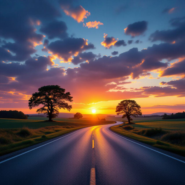 Road Images - AI Generated gallery