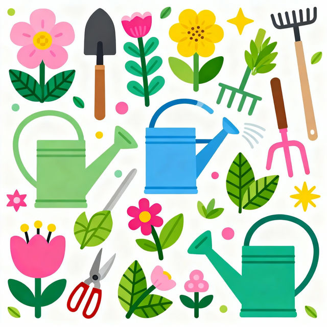 Gardening Clip Art - Made With AI gallery