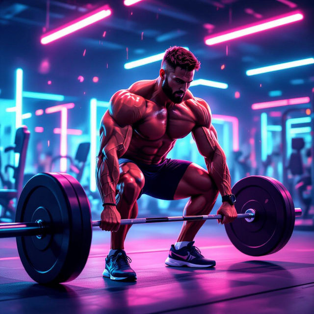 Gym Art - Created With AI gallery