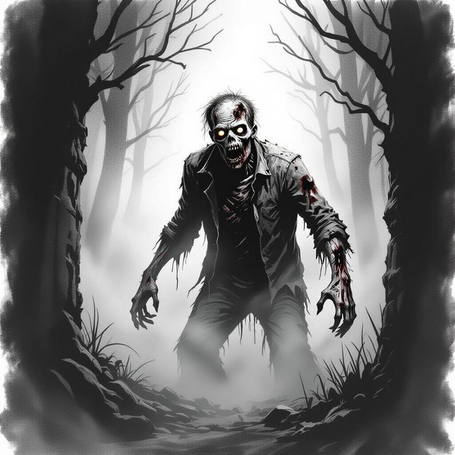 Zombie Sketch Art gallery