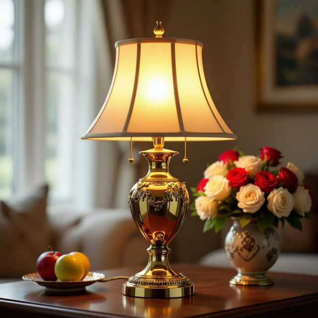 Picture Light Brass Art - Made With AI gallery