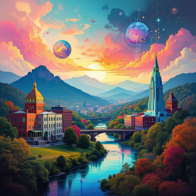 Art Museum Asheville - AI Generated Art gallery