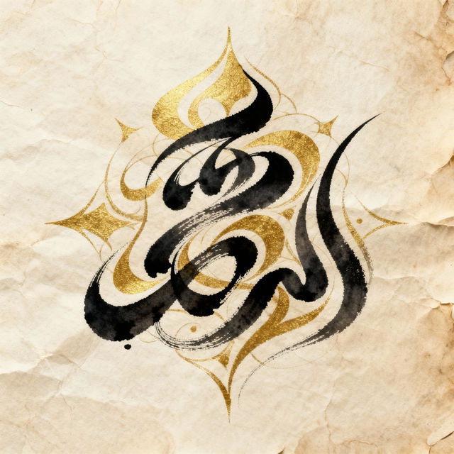 Calligraphy Art - Made With AI gallery