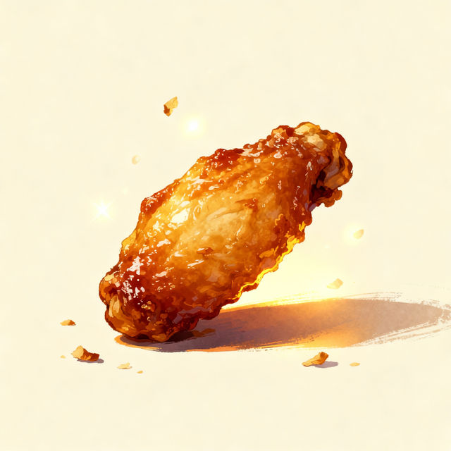 Chicken Wing Drawing gallery