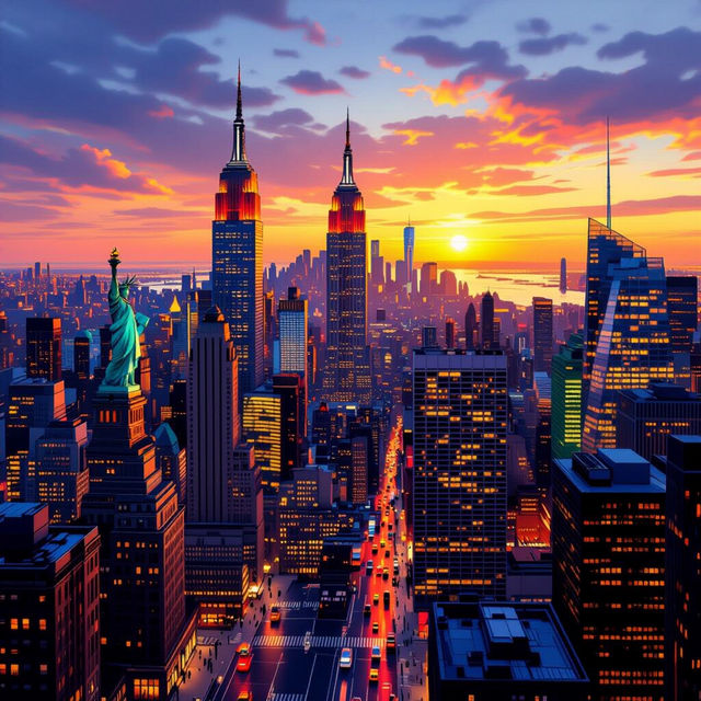 New York Pictures - AI Generated gallery