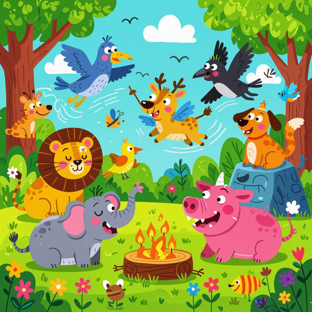 Top 10 Funniest Pictures In The World - AI Generated gallery