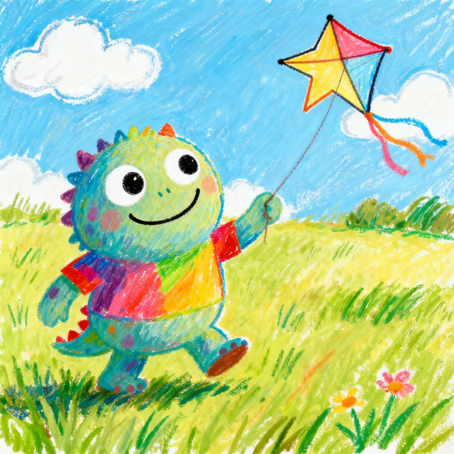 Children's Drawing - AI Generated gallery