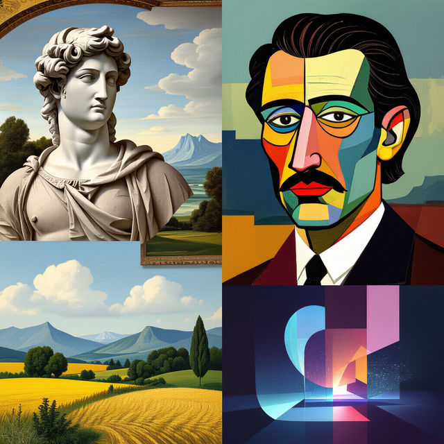 AI Art From Different Time Periods gallery