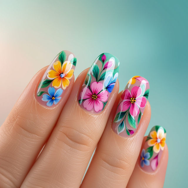Pictures Of Beautiful Nails Designs gallery