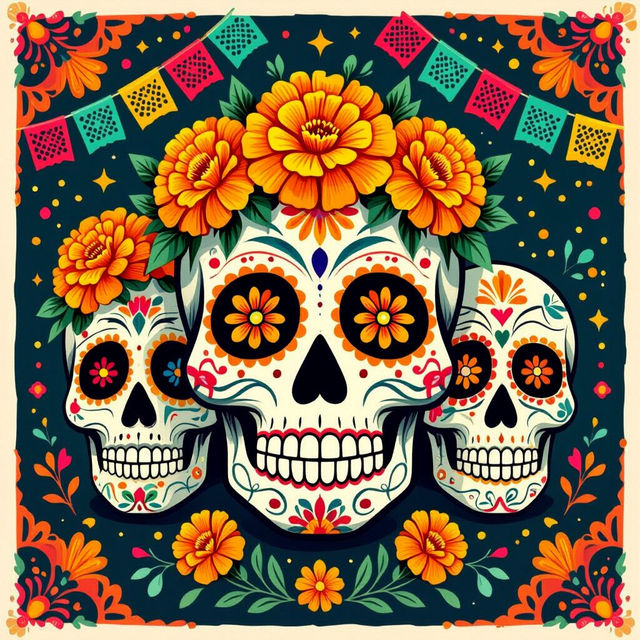 Dia De Los Muertos Drawing Ideas gallery
