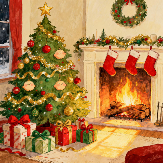 Christmas Drawing Ideas - AI Generated gallery