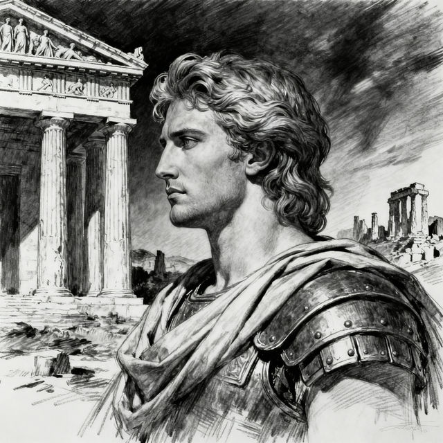 Alexander The Great Drawings gallery