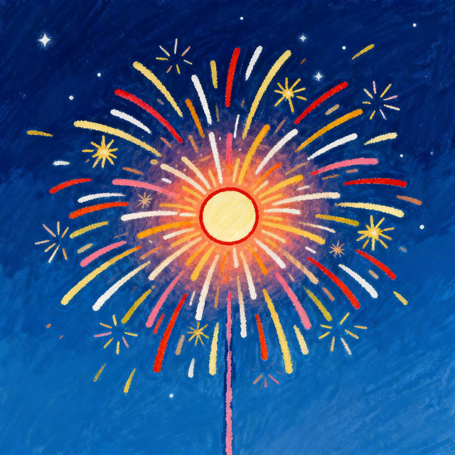 Fireworks Easy Drawing gallery