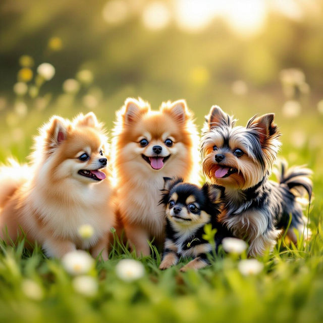 Pictures Of Little Dogs - AI Generated gallery