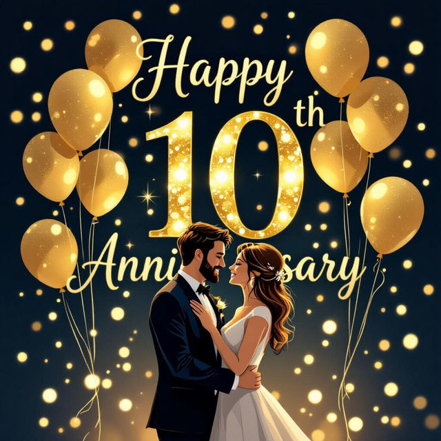 Happy 10th Anniversary Images gallery