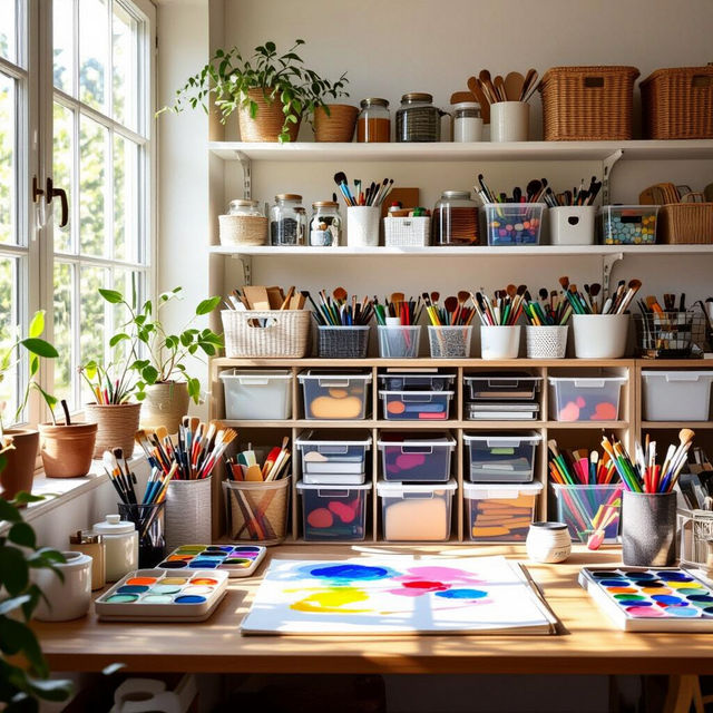 Art Supplies Storage gallery