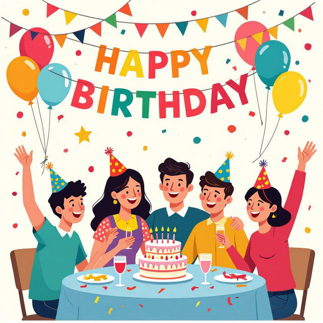 Birthday Party Images - Made With AI gallery