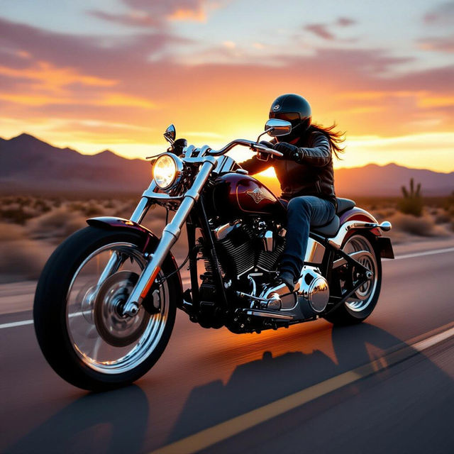 Biker Art - Created with AI gallery