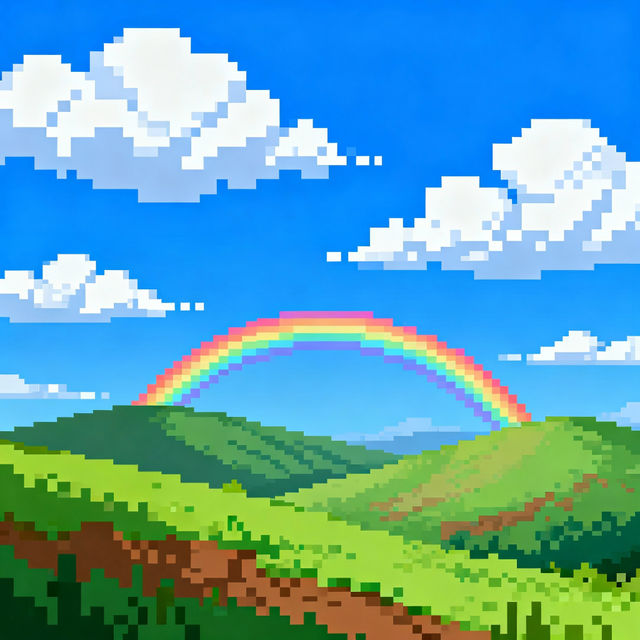 Cloud Pixel Art gallery