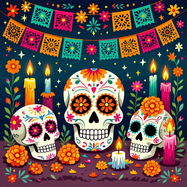 Dia De Los Muertos Art gallery