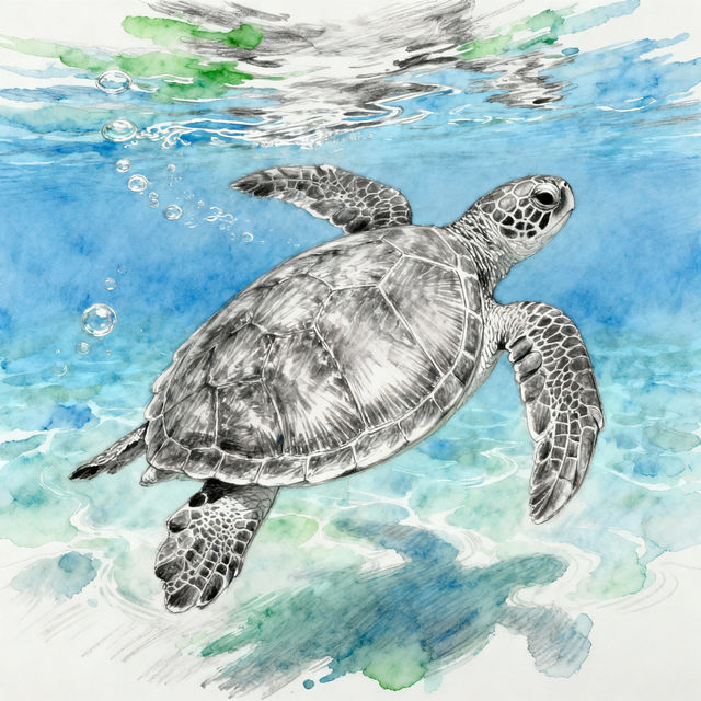 Sea Turtle Sketches gallery
