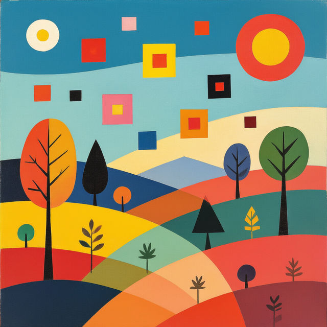 Paul Klee Art - AI Generated gallery