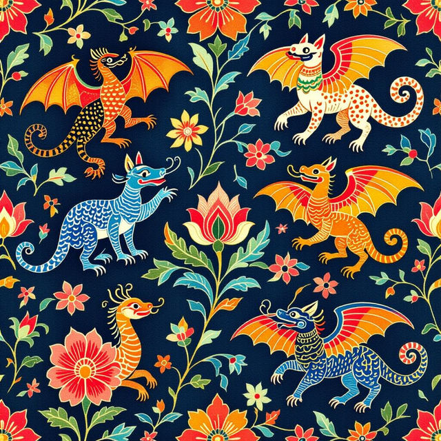 Batik Art - Made With AI gallery