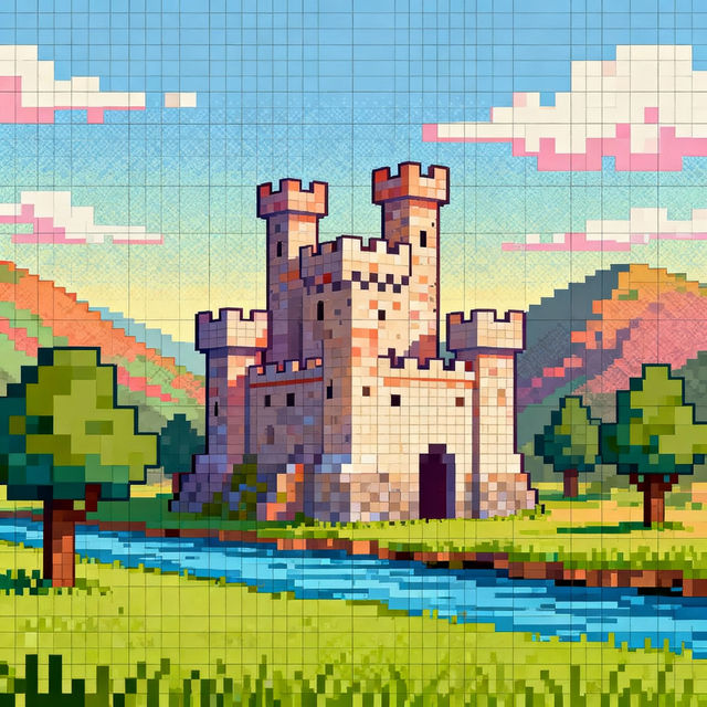 Pixel Art on Graph Paper gallery