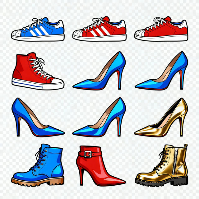 Shoe Clip Art gallery
