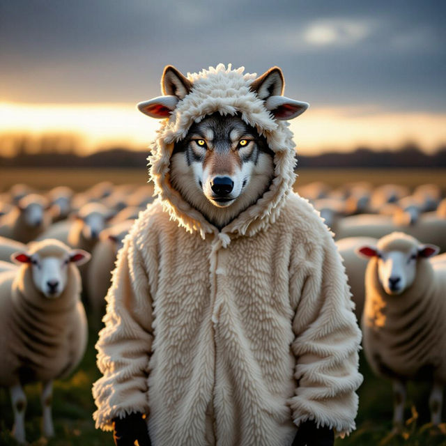 Wolf in Sheep's Clothing Art gallery