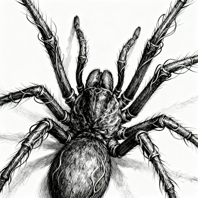 Spider Legs Drawings gallery