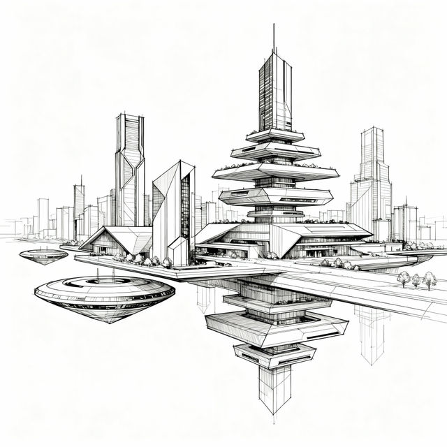 AI Sketch Outline Art Gallery gallery