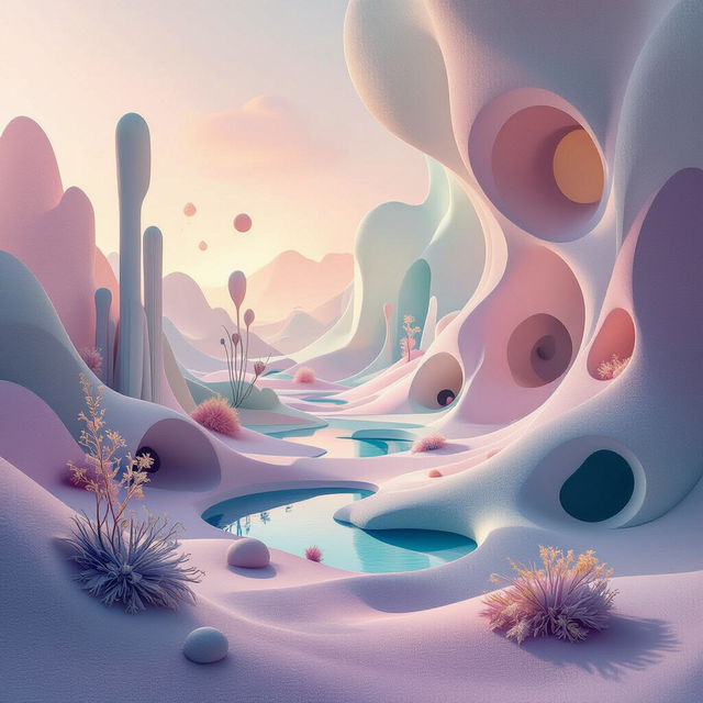 Artistic Representations of Holes gallery