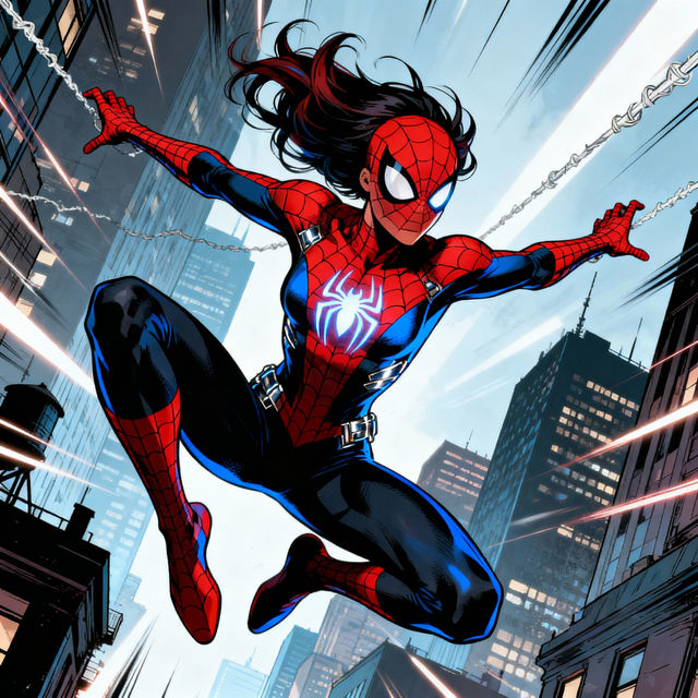 Spider Girl Drawings - Created with AI gallery