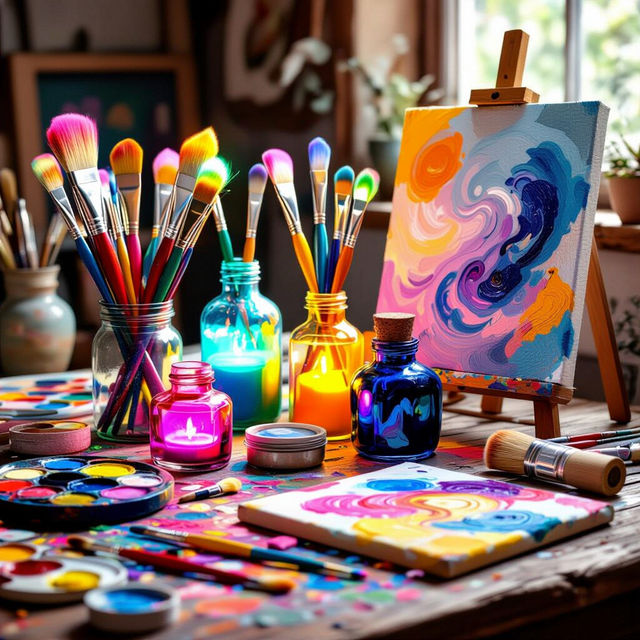 Art Supplies - Made With AI gallery