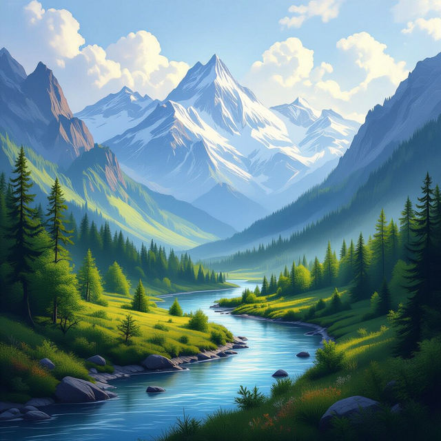 Landscape Drawing Ideas gallery