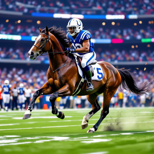 Colts Wallpaper - AI Generated gallery