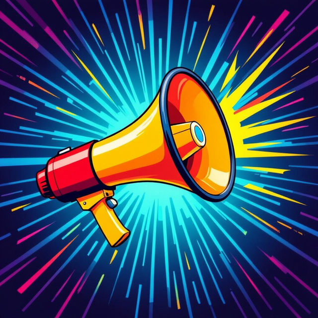 Megaphone Images - Made With AI gallery