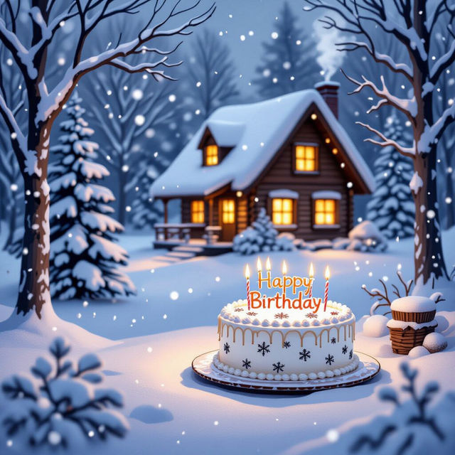 Happy Birthday Winter Images gallery