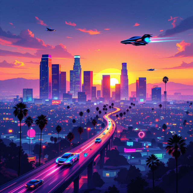Los Angeles Images - Created with AI gallery