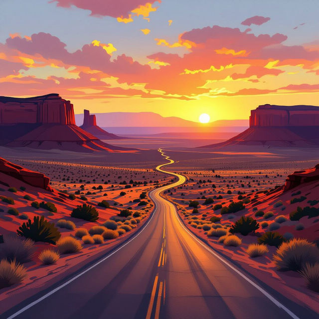 Pictures of New Mexico - AI Generated gallery