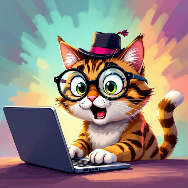 Funny Computer Wallpaper - Made With AI gallery