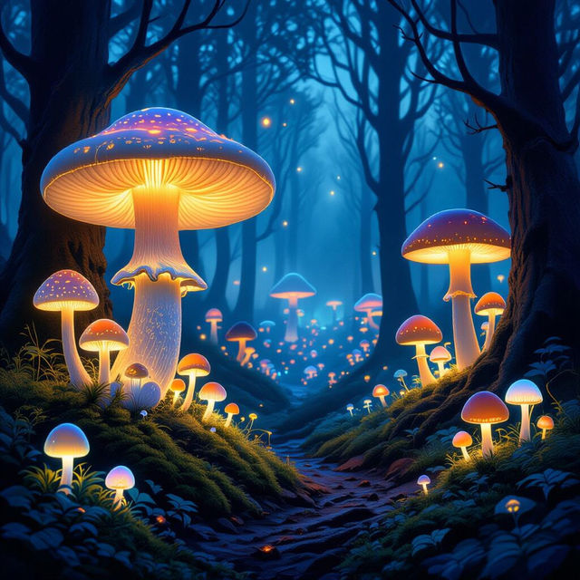 Fungi Images - Made With AI gallery