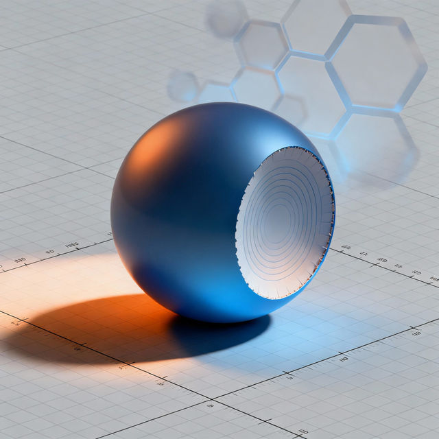 Drawing A Sphere - AI Art gallery