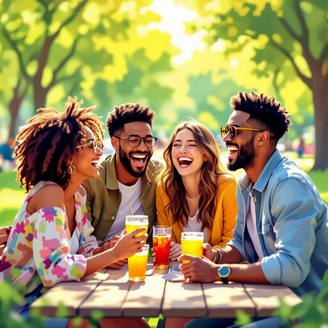 Friends Art - Created with AI gallery