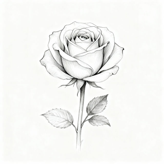 Creative Simple Flower Designs For Pencil Drawing gallery