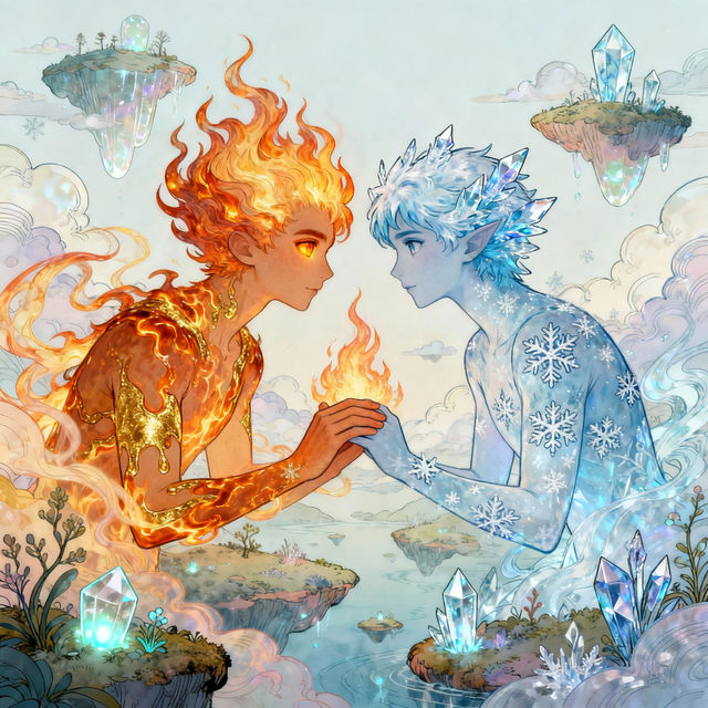 Duo Drawing - AI Art gallery