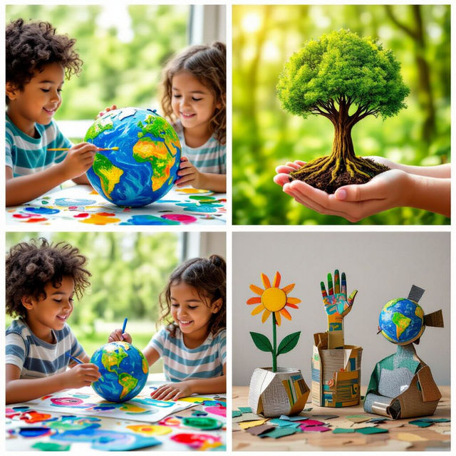 Earth Day Art Projects - Celebrate Our Planet gallery