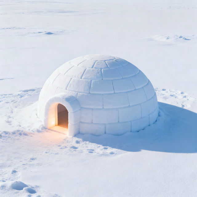 Easy Igloo Drawings gallery