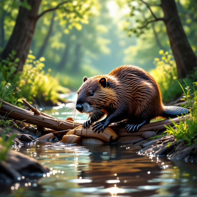 Beaver Pictures - Made With AI gallery